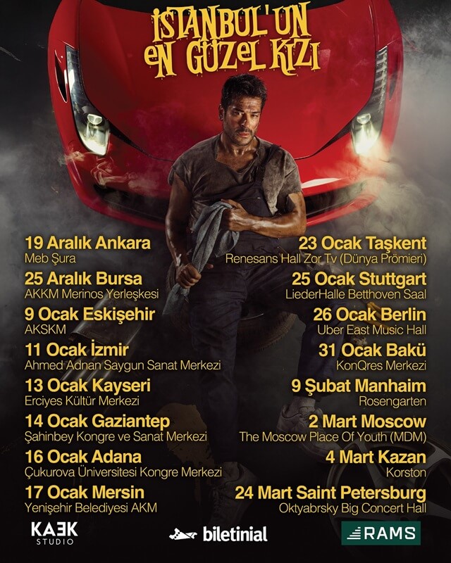 Burak Özçivit, 'İstanbul’un En Güzel Kızı' İle Tiyatro Sahnesinde