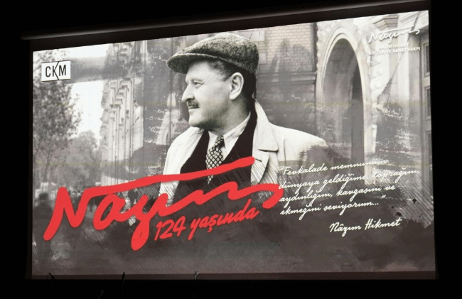 Nazım Hikmet 124 Yaşında