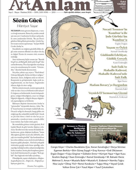 Edebiyat Ve Sanata Yeni Bir Soluk:
ArtAnlam