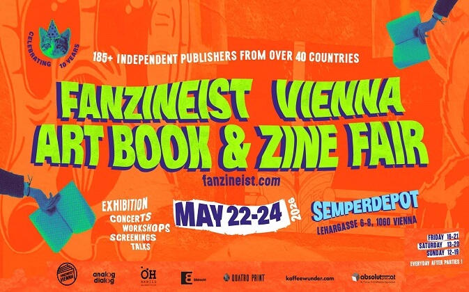 Fanzineist Vienna Art Book & Zine Fair 10. Yılını Kutluyor