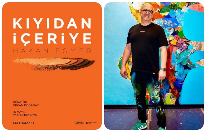 Hakan Esmer, 'Kıyıdan İçeriye' Sergisi İle CerModern'de
