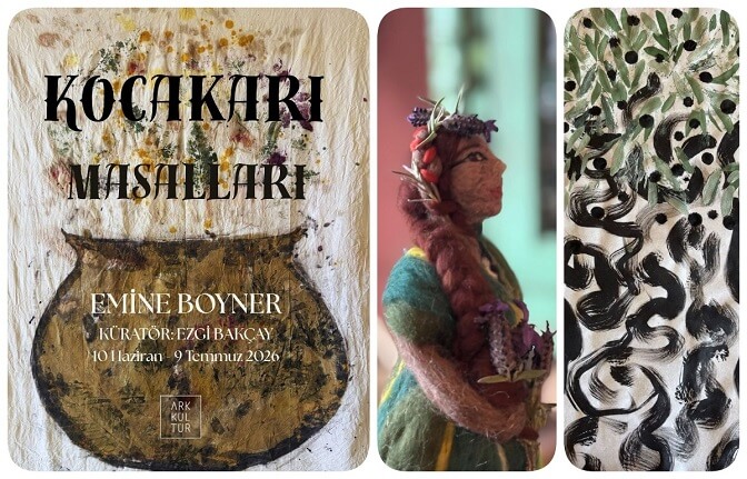 Emine Boyner, 'Kocakarı Masalları' İle Ark Kültür'de