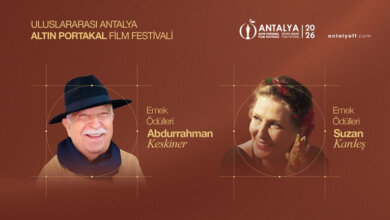 Altın Portakal’da Sinema Emek Ödülleri Abdurrahman Keskiner ve Suzan Kardeş’e Verilecek!