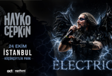 Hayko Cepkin ELECTRIC İle Türkiye Turnesine Çıkıyor