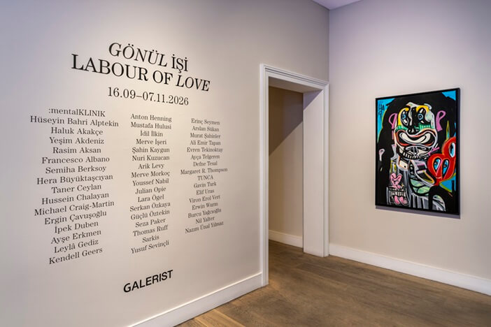 Galerist’in 25. Yıl Sergisi “Gönül İşi” Ziyarete Açıldı