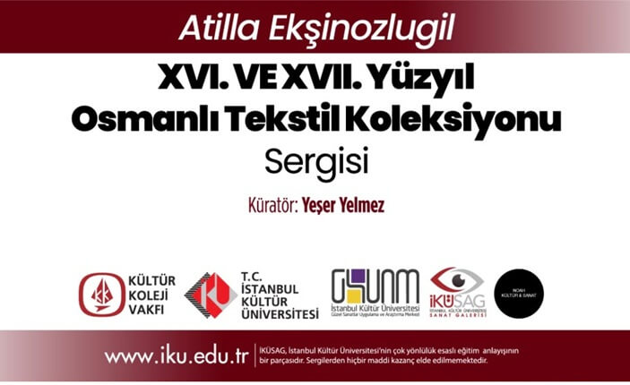 Atilla Ekşinozlugil’in Osmanlı Tekstil Koleksiyonu İKÜSAG’da