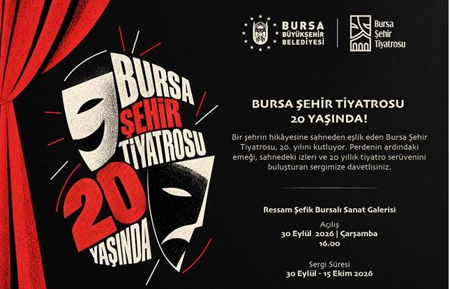 Bursa Şehir Tiyatrosu 20. Yıl Sergisi