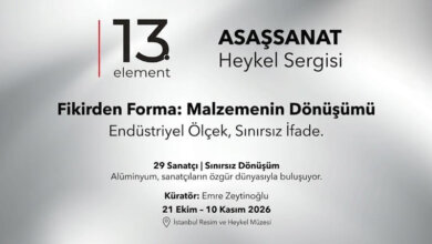 Alüminyumun Sanatla Buluştuğu Sergi: '13. Element'