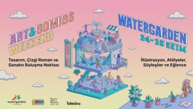 Watergarden Art & Comics Weekend’in Programı Belli Oldu