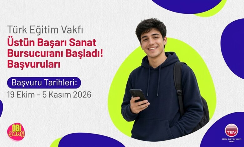 TEV Üstün Başarı Sanat Bursu Başvuruları Açıldı
