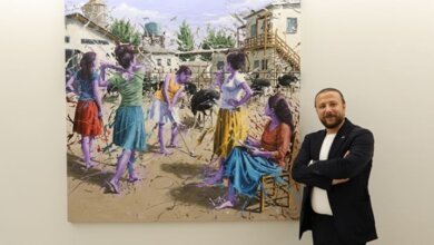 Aydın Biçen’in İlk Kişisel Sergisi 'İz-Bellek-Direnç' Açıldı