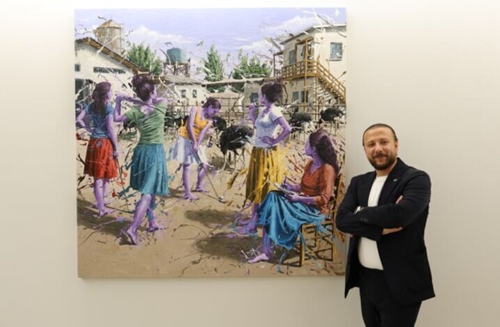 Aydın Biçen’in İlk Kişisel Sergisi 'İz-Bellek-Direnç' Açıldı