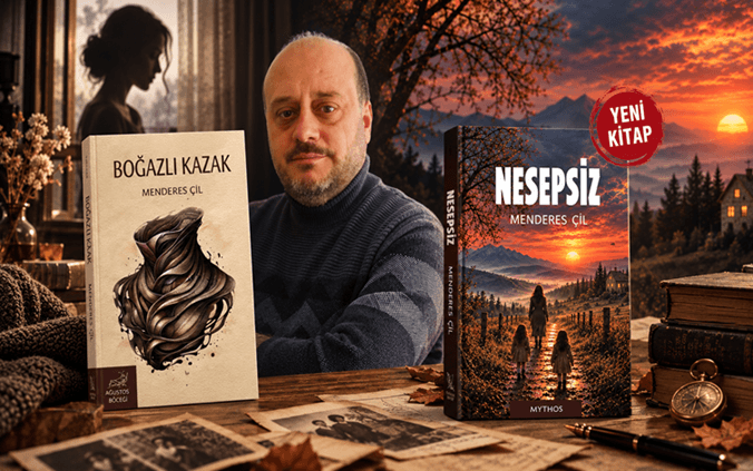 Menderes Çil’den Aile Sırları ve Kader Üzerine İki Roman: ‘Boğazlı Kazak’ ve ‘Nesepsiz’